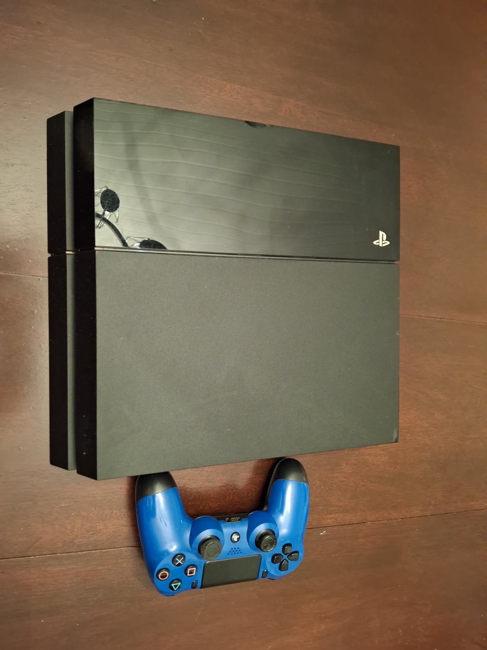 Sony PS4 Console with Blue DualShock Controller